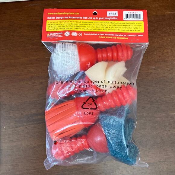 READY 2 LEARN Textured Art Tools - Set 1- 4 toys- Fidget Sensory Calming Autism - Picture 5 of 10